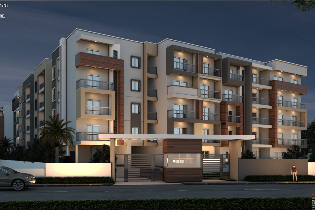 Platinum Greenfields apartment project in Kembathalli, Bangalore